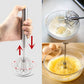 📢📢 1+1 gratis⏰👩‍🍳AA roestvrijstalen handklopper met duwknop