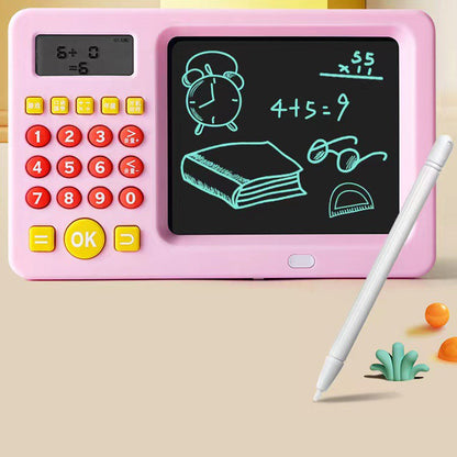 🧮 Elektronisch reken speelgoed voor kinderen (vanaf 6 jaar) Leuk leerspel voor optellen, aftrekken, vermenigvuldigen en delen Draagbaar educatief speelgoed🎓 Vergroot het zelfvertrouwen op het gebied van rekenen, thuis of onderweg🔢✨