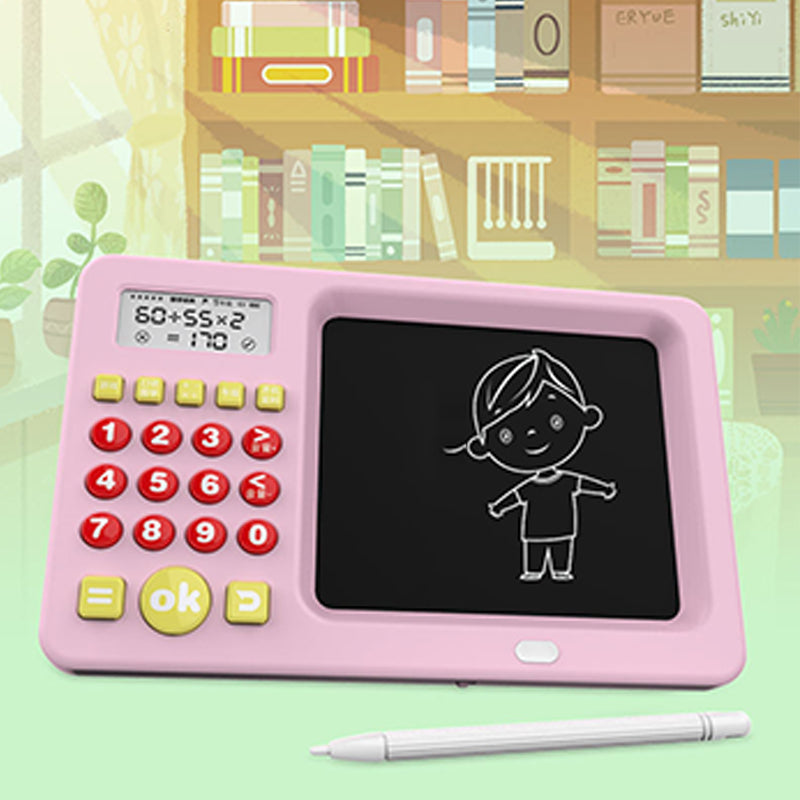 🧮 Elektronisch reken speelgoed voor kinderen (vanaf 6 jaar) Leuk leerspel voor optellen, aftrekken, vermenigvuldigen en delen Draagbaar educatief speelgoed🎓 Vergroot het zelfvertrouwen op het gebied van rekenen, thuis of onderweg🔢✨