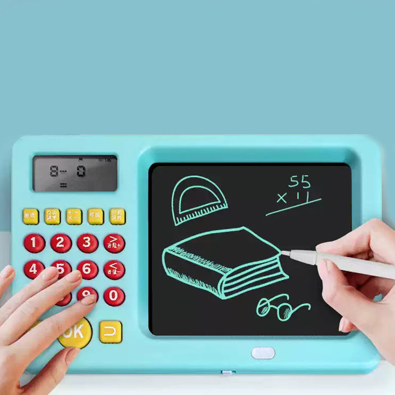 🧮 Elektronisch reken speelgoed voor kinderen (vanaf 6 jaar) Leuk leerspel voor optellen, aftrekken, vermenigvuldigen en delen Draagbaar educatief speelgoed🎓 Vergroot het zelfvertrouwen op het gebied van rekenen, thuis of onderweg🔢✨