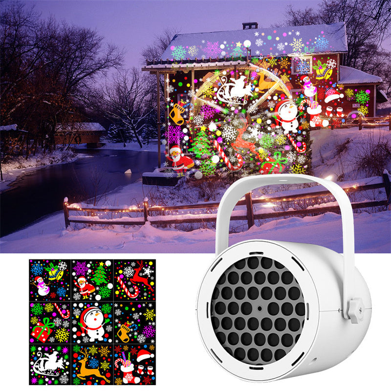 🎅Kerstmis Hot Sale🎁16-Pattern USB Kerstmis Projector Licht