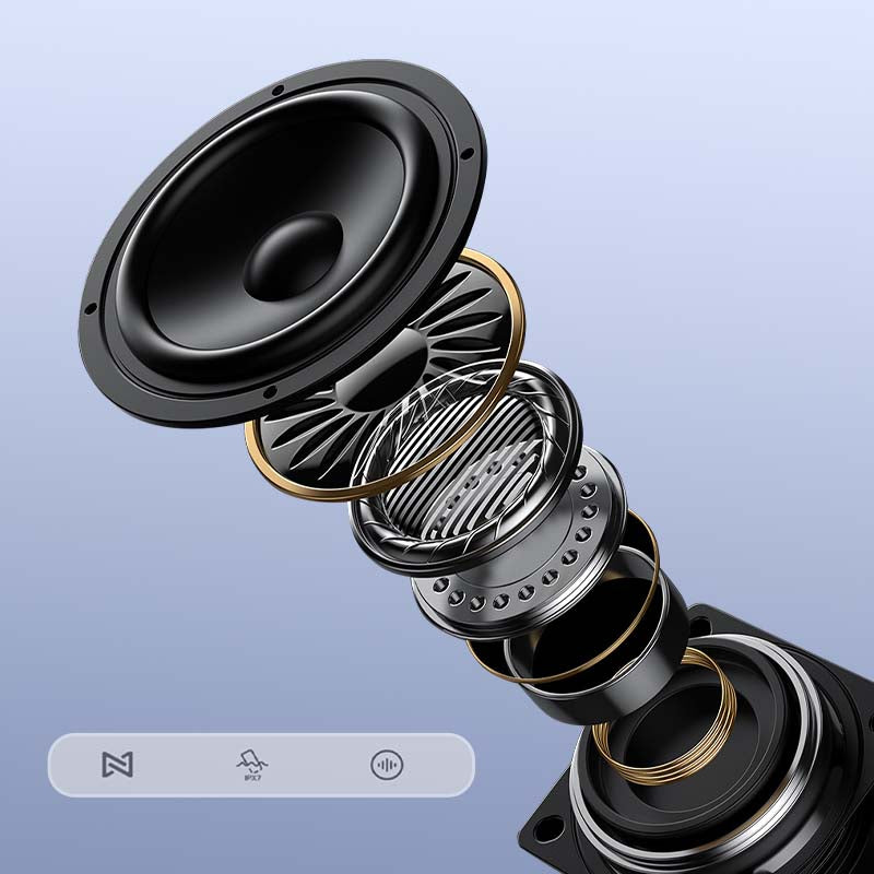 Draagbare Bluetooth-luidspreker met RGB-licht 🎵40W Peak💥