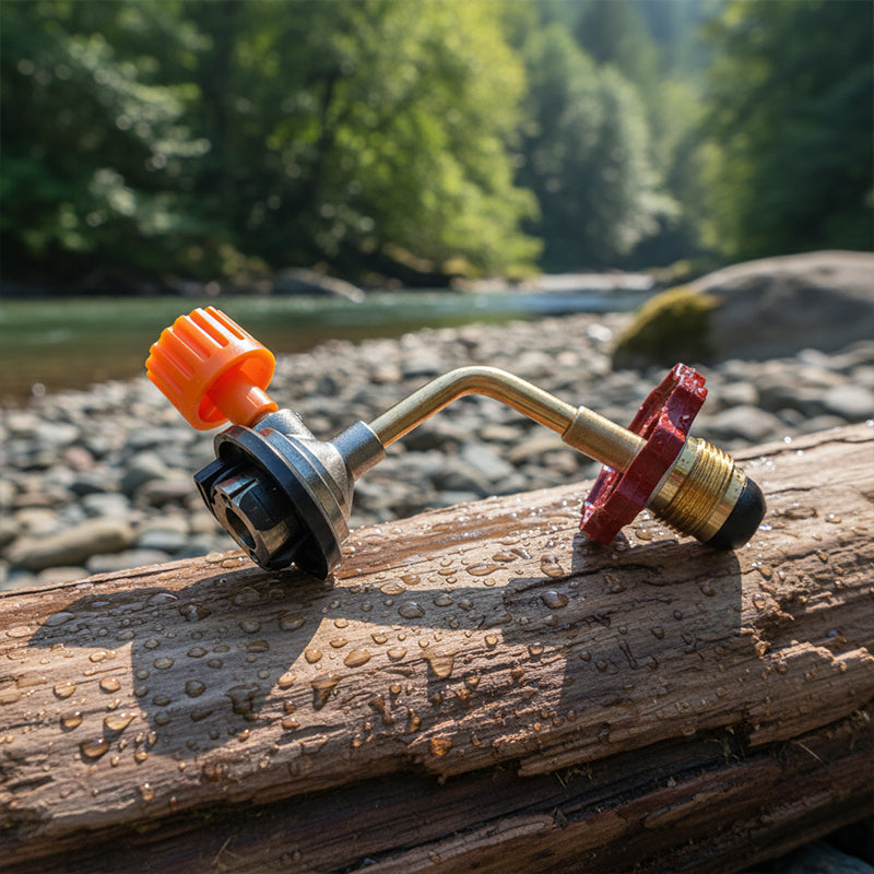 🎄Kerstdeal ALTIJD 55% KORTING!💰 Besparend Gasfles Adapter: Voor Outdoor & Thuis – Duurzame Metaalconstructie + Veilig Vulproces！