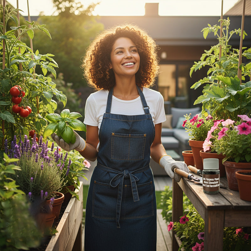 Universele plantenwortelstimulator en bodemverbeteraar