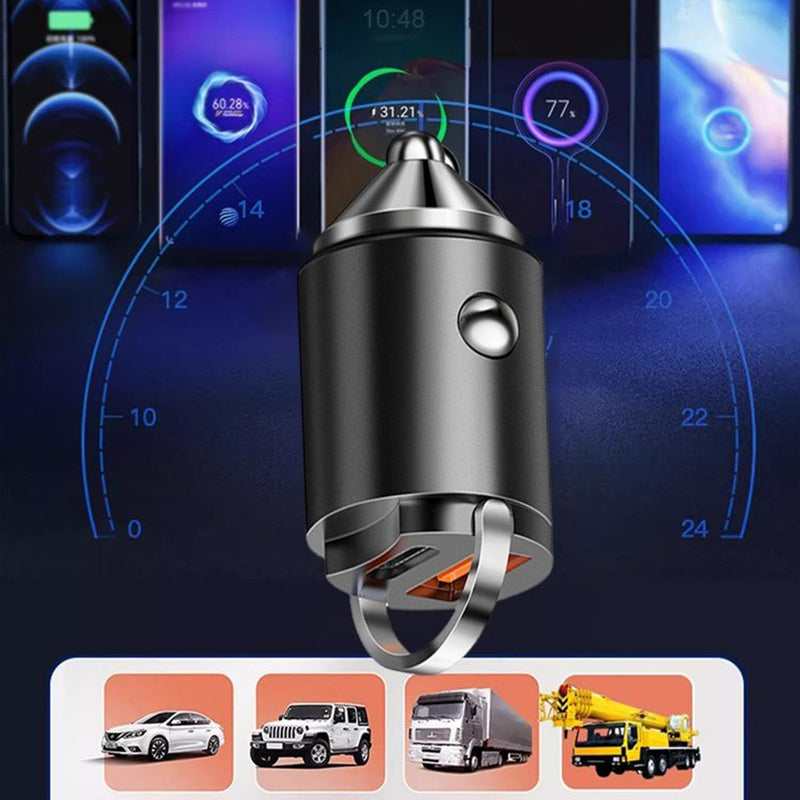 🔋 30W Super Snelle Autolader (QC3.0+PD)