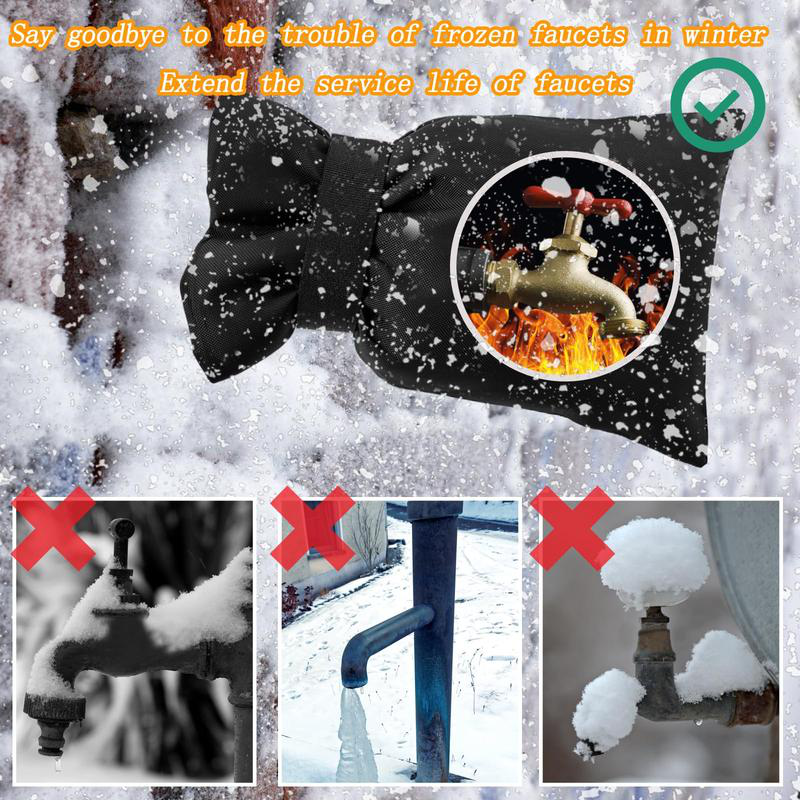 💦🔥KOOP 2 EN KRIJG ER 3 GRATIS BIJ 🔥Isolerende beschermhoes voor buitenkranen in de winter