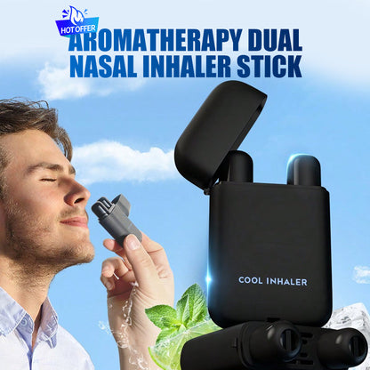 Aromatherapie dubbele neusinhalatorstick