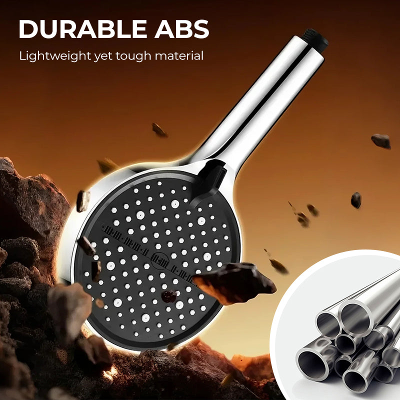 Regendouche met hoge druk en verstelbare straal