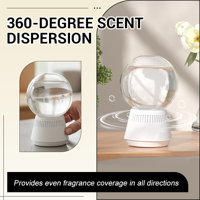 🎉Nieuwjaars Cadeau 55% KORTING!🌸Omgekeerde Sneeuwbol Aromatherapie Diffuser – Constante Geurafgifte + 360° Verspreiding: Elegant & Veelzijdig!