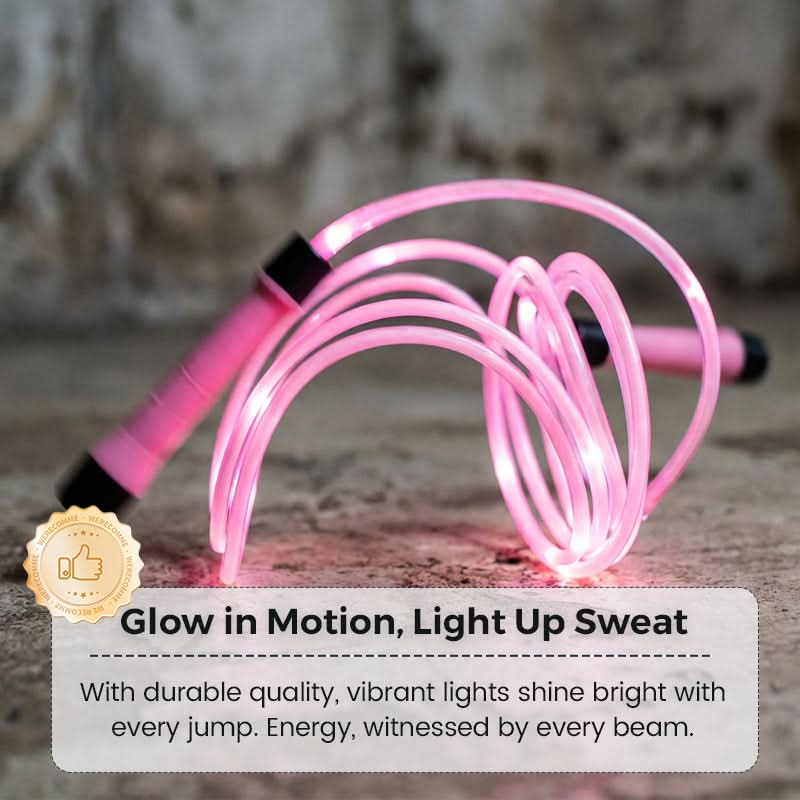 🎉 Nieuwjaars Aanbieding - 52% KORTING! ✨ LED Springtouw voor Kinderen – Speel in Stijl met Magische Lichtshow! 💡