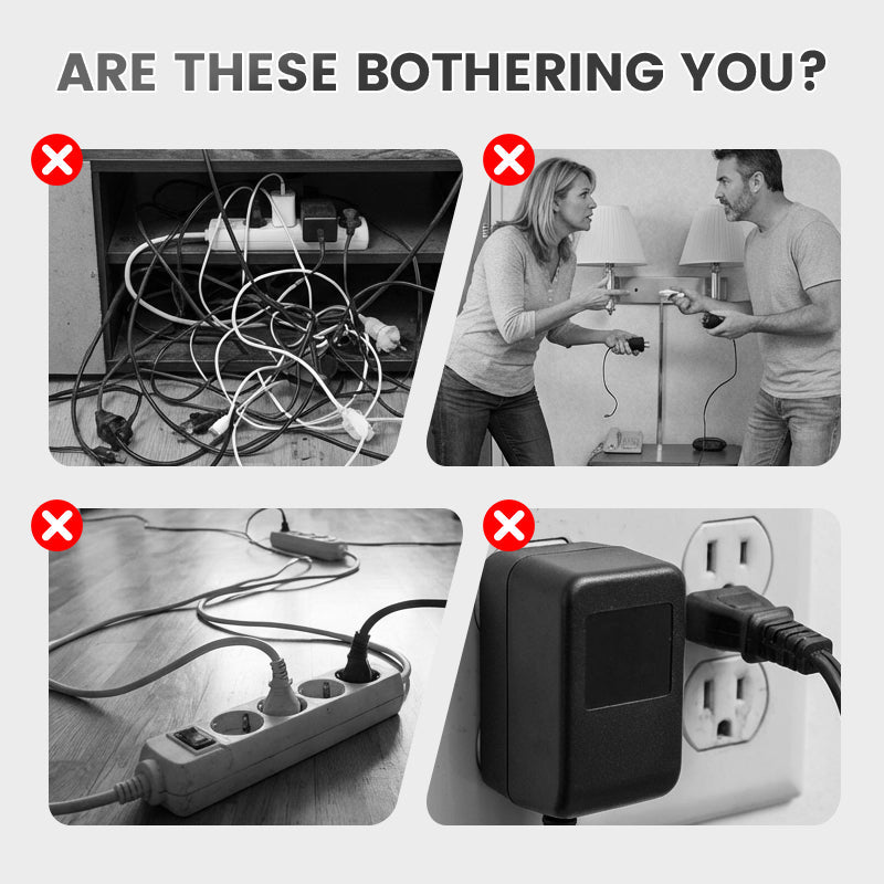 Slimme stekkerdoos met USB-poorten
