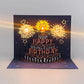 🔥Beste cadeau 52% KORTING🎁Vuurwerk pop-up taart met licht en muziek, verjaardagskaart cadeau