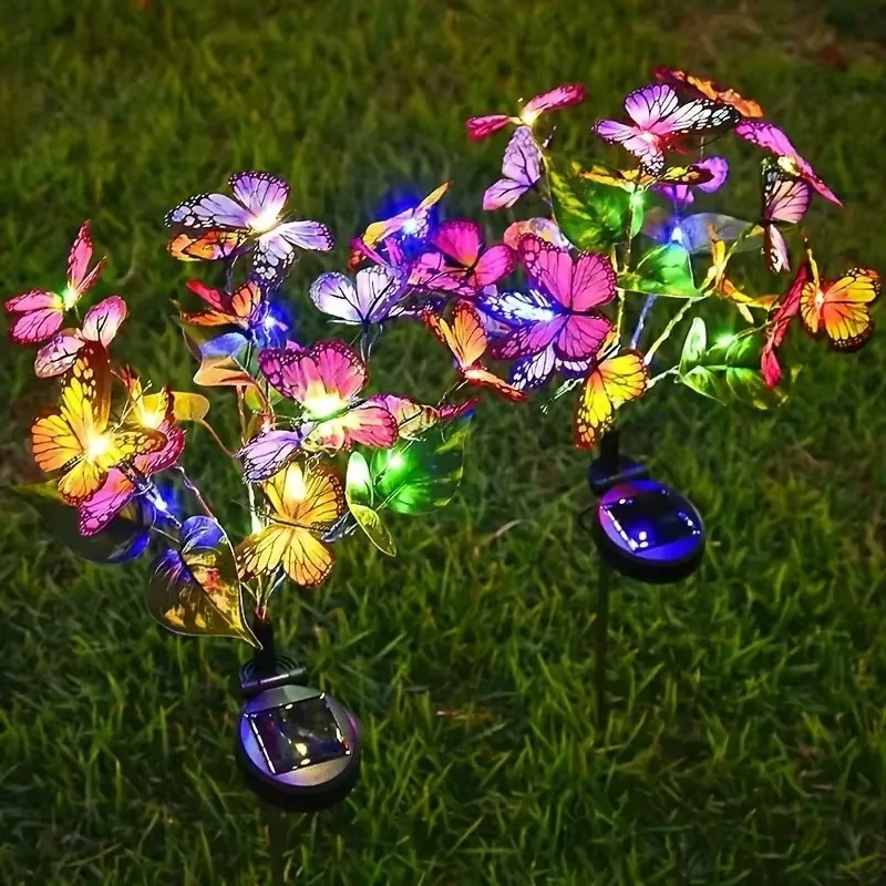 🔥 Tijdelijke aanbieding | 🦋 Zonnepanellampen voor buitengebruik in de vorm van vlinders💐