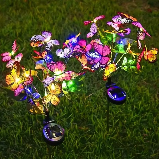 🔥 Tijdelijke aanbieding | 🦋 Zonnepanellampen voor buitengebruik in de vorm van vlinders💐