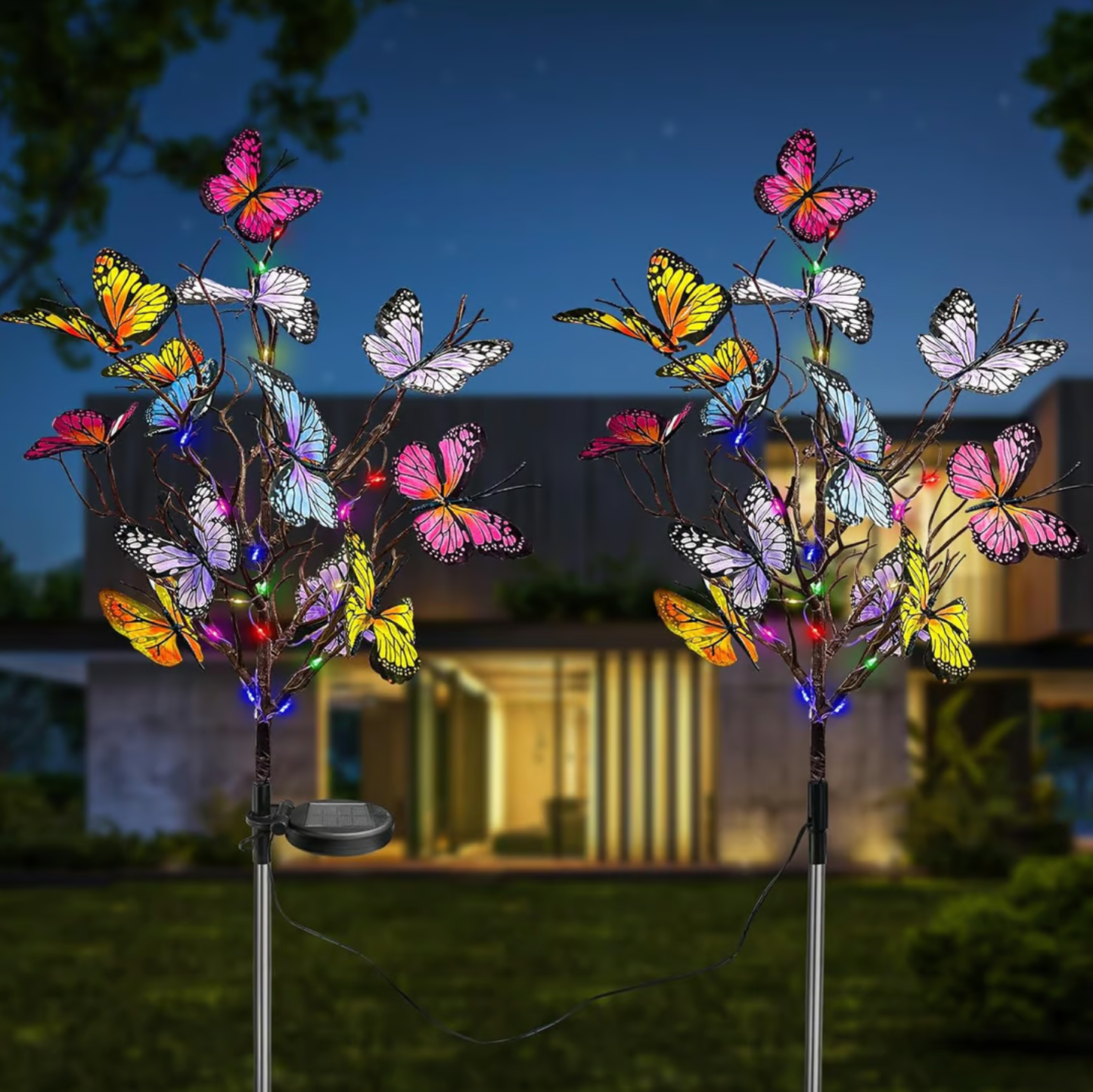 🔥 Tijdelijke aanbieding | 🦋 Zonnepanellampen voor buitengebruik in de vorm van vlinders💐