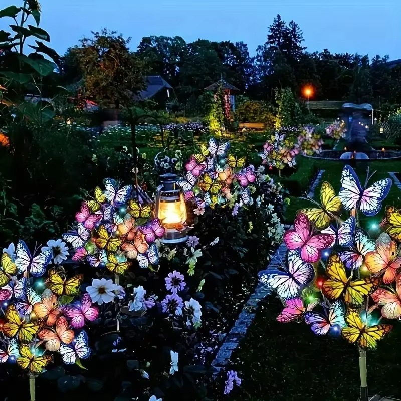 🔥 Tijdelijke aanbieding | 🦋 Zonnepanellampen voor buitengebruik in de vorm van vlinders💐