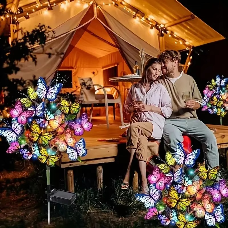 🔥 Tijdelijke aanbieding | 🦋 Zonnepanellampen voor buitengebruik in de vorm van vlinders💐