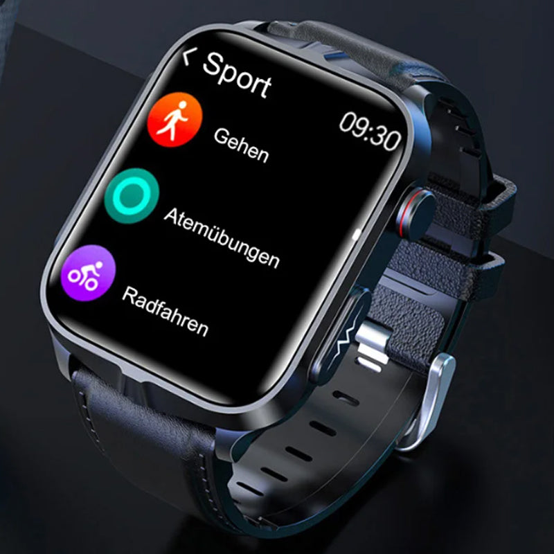 ⌚Slimme horloge voor dames en heren, fitnesstracker met beantwoorden/bellen, fitnesshorloge met slaaptracker/100 sporten/IP68 waterdichte stappenteller✨