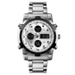 ⏰Waterdicht militair analoog-digitaal herenhorloge – 48 mm, multifunctioneel & roestvrijstalen band! 🕰️💪