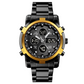 ⏰Waterdicht militair analoog-digitaal herenhorloge – 48 mm, multifunctioneel & roestvrijstalen band! 🕰️💪