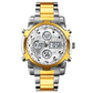 ⏰Waterdicht militair analoog-digitaal herenhorloge – 48 mm, multifunctioneel & roestvrijstalen band! 🕰️💪