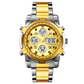 ⏰Waterdicht militair analoog-digitaal herenhorloge – 48 mm, multifunctioneel & roestvrijstalen band! 🕰️💪