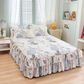 🎉Nieuwjaars Cadeau 50% KORTING!👑Luxe 3-Delige Bedrokset met Dubbellagse Ruches – Romantisch & Comfortabel voor Jouw Slaapkamer!