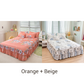 🎉Nieuwjaars Cadeau 50% KORTING!👑Luxe 3-Delige Bedrokset met Dubbellagse Ruches – Romantisch & Comfortabel voor Jouw Slaapkamer!