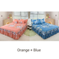 🎉Nieuwjaars Cadeau 50% KORTING!👑Luxe 3-Delige Bedrokset met Dubbellagse Ruches – Romantisch & Comfortabel voor Jouw Slaapkamer!