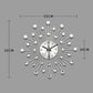 💫Stijlvolle Strass-Wandklok | Stil & Elegant Voor Jouw Interieur🕰️✨