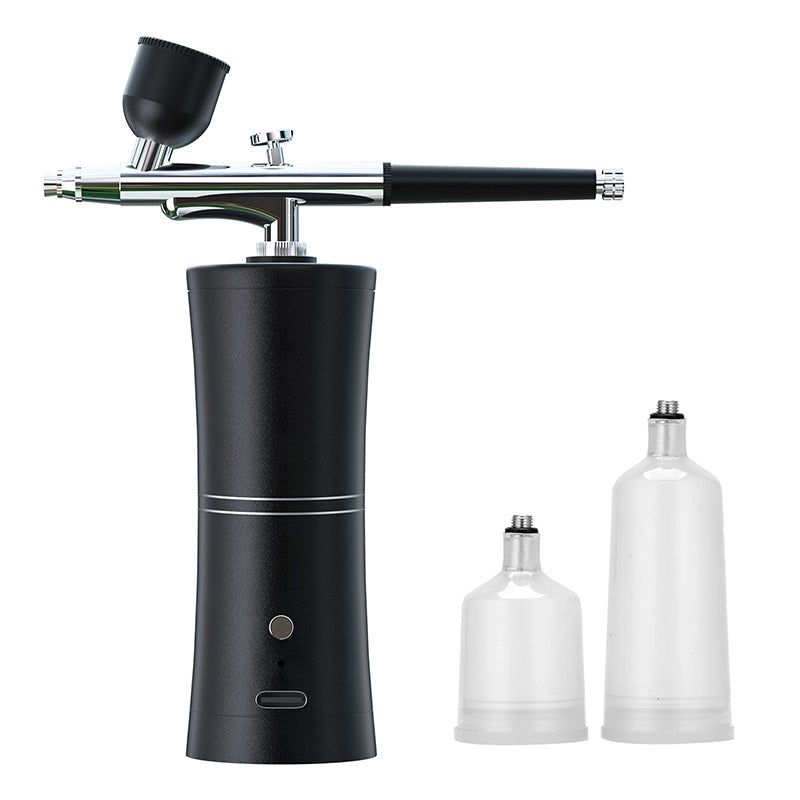 🎨 Elektrische Airbrush Kit met Compressor⚡ Precies Spuiten voor Modelbouw, Nagels, Taartdecoratie & Creatieve Projecten