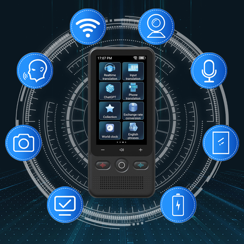 📢📢 61% korting!! ⏰📲 2-in-1 draagbaar vertaalapparaat – Realtime vertaling, 🌍 138 offline talen, 🔋 Extreem lange batterijduur | Perfect voor wereldreizigers ✈️