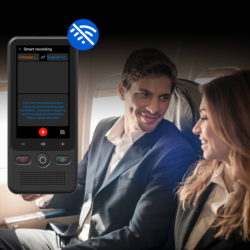 📢📢 61% korting!! ⏰📲 2-in-1 draagbaar vertaalapparaat – Realtime vertaling, 🌍 138 offline talen, 🔋 Extreem lange batterijduur | Perfect voor wereldreizigers ✈️