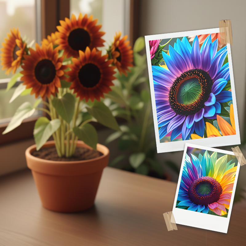 🌻【Gemakkelijk te kweken zonnebloempitten】✨—Breng de gouden tinten van Van Gogh tot leven in uw tuin!💫🌞