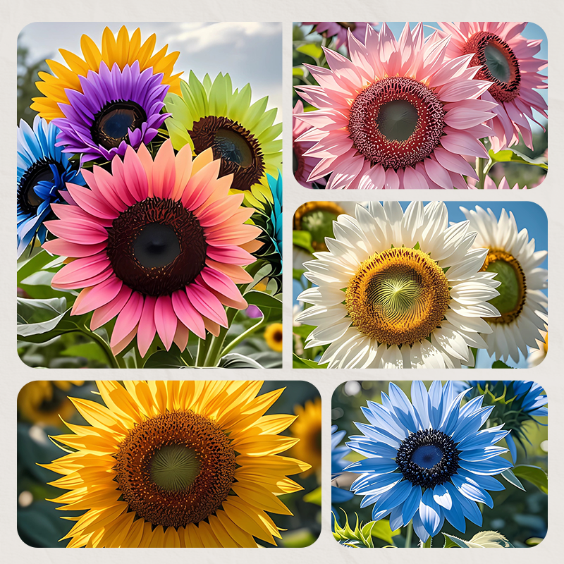 🌻【Gemakkelijk te kweken zonnebloempitten】✨—Breng de gouden tinten van Van Gogh tot leven in uw tuin!💫🌞