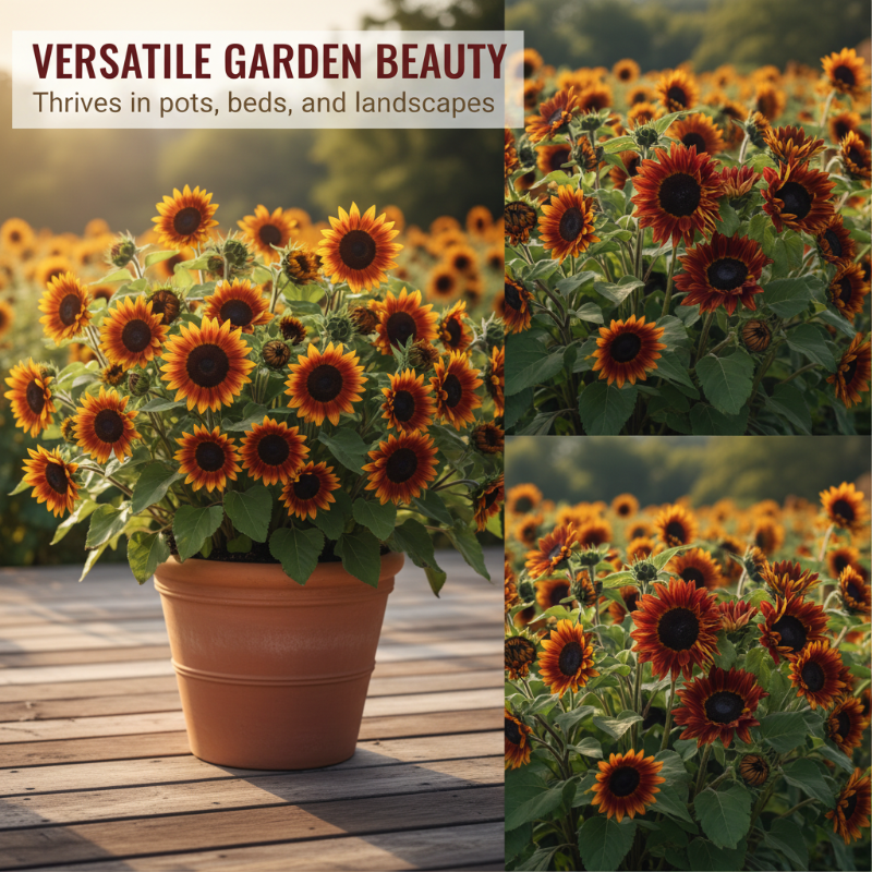 🌻【Gemakkelijk te kweken zonnebloempitten】✨—Breng de gouden tinten van Van Gogh tot leven in uw tuin!💫🌞