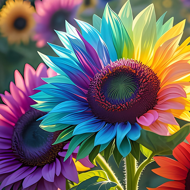 🌻【Gemakkelijk te kweken zonnebloempitten】✨—Breng de gouden tinten van Van Gogh tot leven in uw tuin!💫🌞