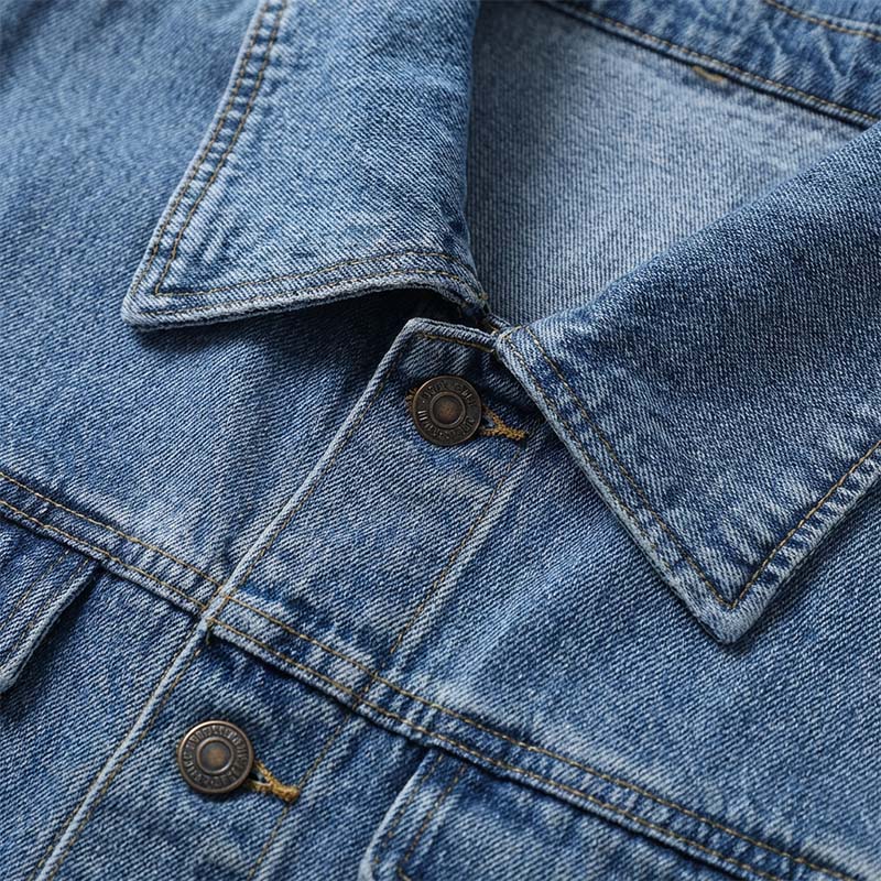 ⏰👖【Lang spijkerjasje】— Geknoopt voor een verfijnde look, open voor een stoere uitstraling — één kledingstuk voor de perfecte lente- en herfststijl!🤠💙✨