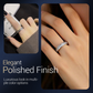 🎊【📍Exquisite Collection📍】Titanium Steel Rotatable Spinner Ring with Zirconia💫💍