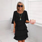 🌸Spring Sale 59% OFF🎁👗Women's Elegant Layered Ruffle Sleeve Dress – Effortless Style for Every Occasion💃