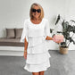 🌸Spring Sale 59% OFF🎁👗Women's Elegant Layered Ruffle Sleeve Dress – Effortless Style for Every Occasion💃