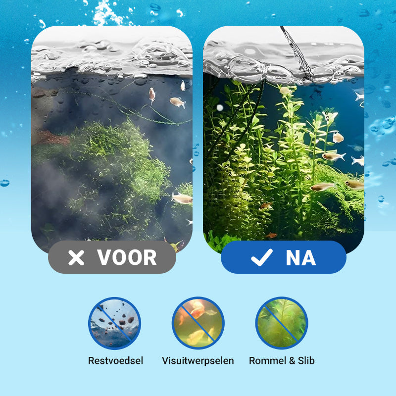🌊【Aquarium Water Clarifier】— In slechts 3 uur verandert troebel water in kristalhelder water! 🐠✨