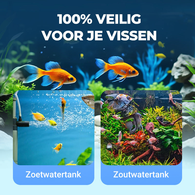 🌊【Aquarium Water Clarifier】— In slechts 3 uur verandert troebel water in kristalhelder water! 🐠✨