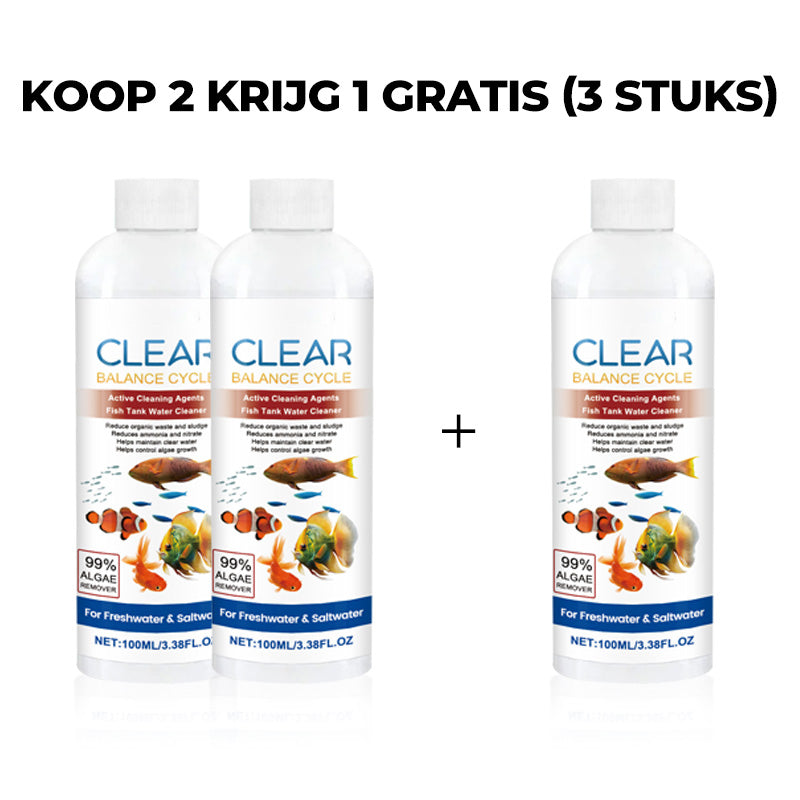 🌊【Aquarium Water Clarifier】— In slechts 3 uur verandert troebel water in kristalhelder water! 🐠✨