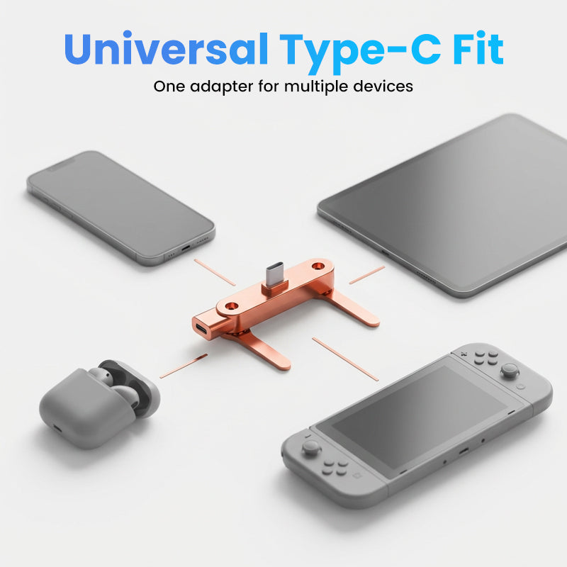 Snelle oplaadadapter met 360° opvouwbare telefoonstandaard