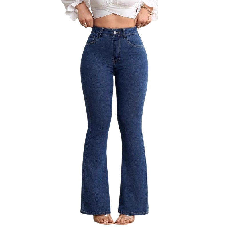 💥Zolang de voorraad strekt: 56% korting!🎉Elastische jeans met hoge taille voor dames💫