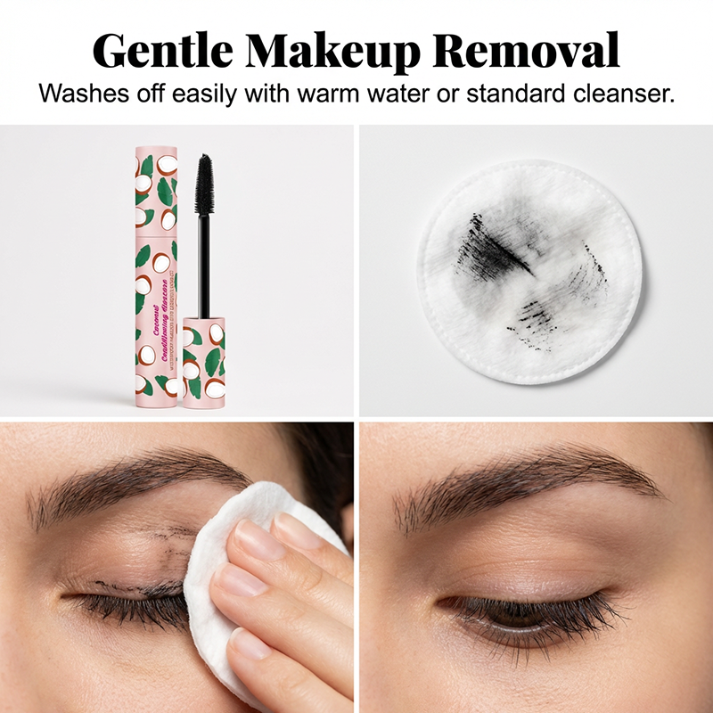 👁️【Waterdichte mascara voor lange, gekrulde wimpers】—— Eén keer aanbrengen, de hele dag gekruld, zelfs als je huilt blijft je make-up intact!💧✨