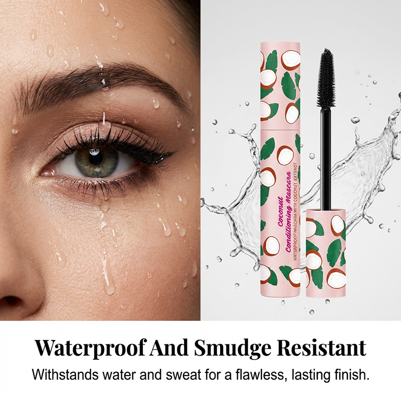 👁️【Waterdichte mascara voor lange, gekrulde wimpers】—— Eén keer aanbrengen, de hele dag gekruld, zelfs als je huilt blijft je make-up intact!💧✨