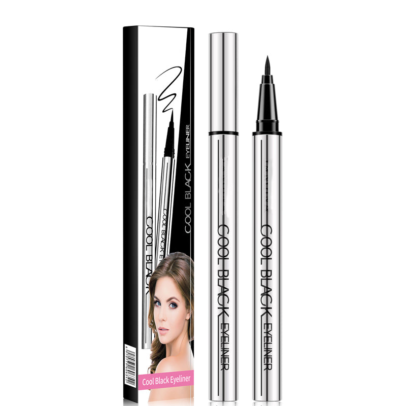✨ Waterdichte, veegvaste eyeliner – 24 uur lang intens zwart en uiterste precisie! ✨