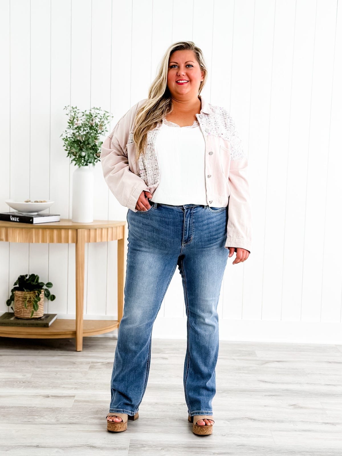 Slanke Pasvorm Jeans met Buikcontrole